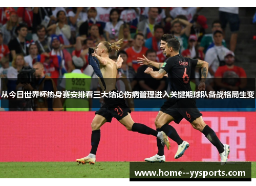 从今日世界杯热身赛安排看三大结论伤病管理进入关键期球队备战格局生变 从今日世界杯热身赛安排看三大结论伤病管理进入关键期球队备战格局生变
