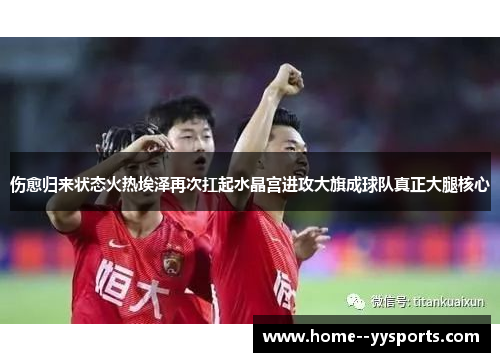 伤愈归来状态火热埃泽再次扛起水晶宫进攻大旗成球队真正大腿核心 伤愈归来状态火热埃泽再次扛起水晶宫进攻大旗成球队真正大腿核心